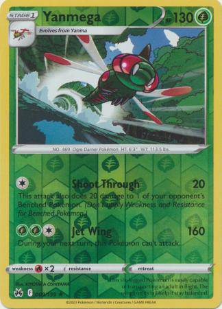 Yanmega : CROWN ZENITH (Reverse holo) - 009/159