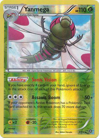 Yanmega : STEAM SIEGE (Reverse holo) - 7/114
