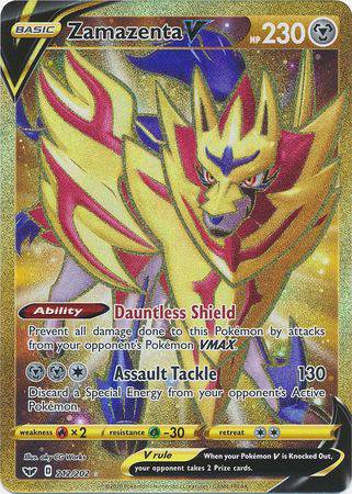 Zamazenta V : SWORD & SHIELD BASE - 212/202