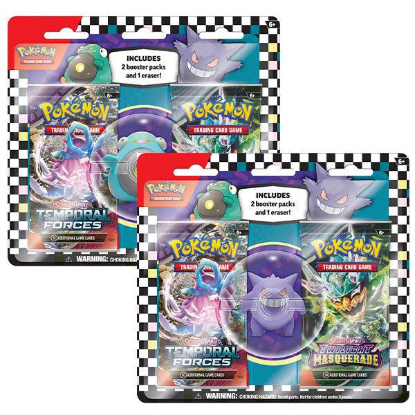 Pokémon TCG : Back to School Eraser Blister 2024 - Gengar/ Bellibolt