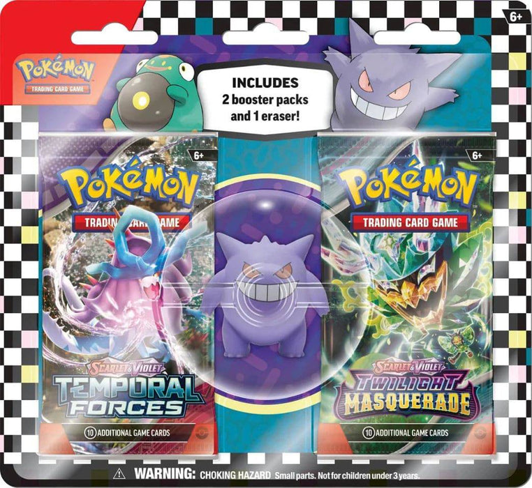 Pokémon TCG : Back to School Eraser Blister 2024 - Gengar/ Bellibolt