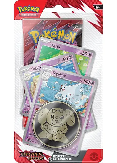 Pokemon TCG : Scarlet & Violet Destined Rivals Premium Checklane Blister - Togekiss/Skeledirge