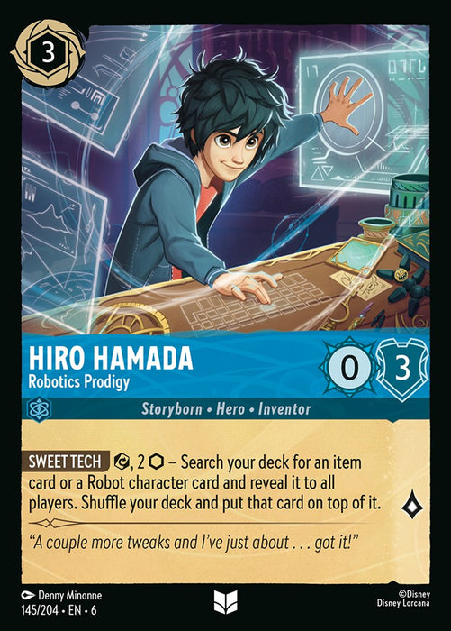 Hiro Hamada : Robotics Prodigy - 145/204