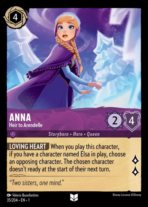 Anna (Foil) : Heir to Arendelle - 35/204