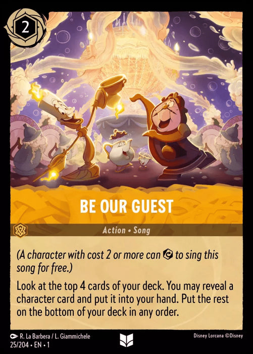Be Our Guest (Foil) - 25/204
