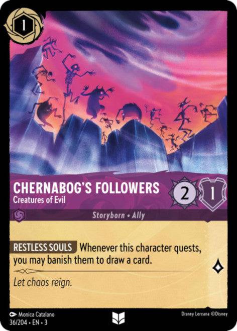 Chernabog's Followers : Creatures of Evil - 36/204
