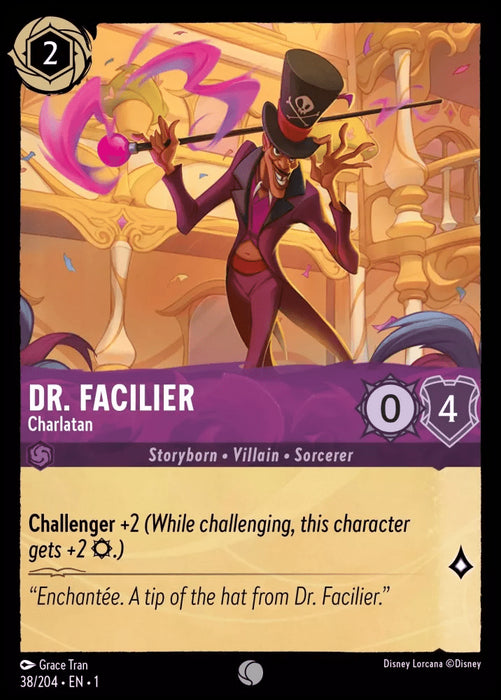 Dr. Facilier (Foil) : Charlatan - 38/204