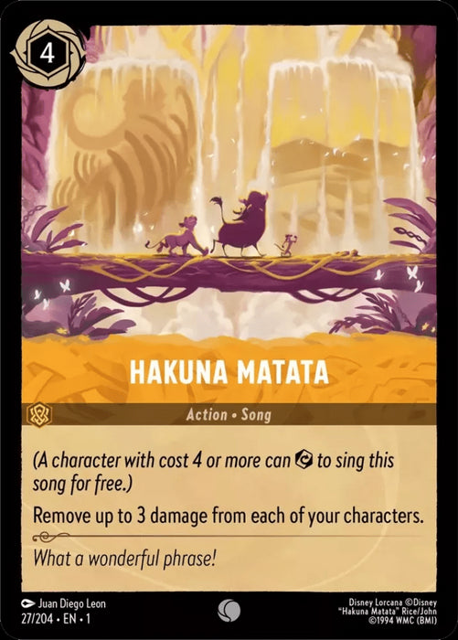Hakuna Matata - 27/204
