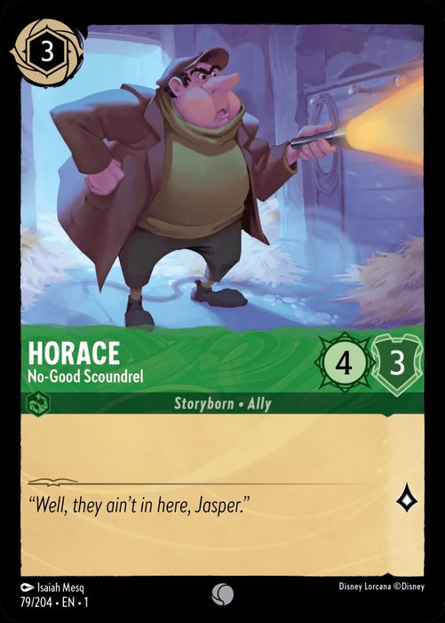 Horace (Foil) : No-Good Scoundrel - 79/204