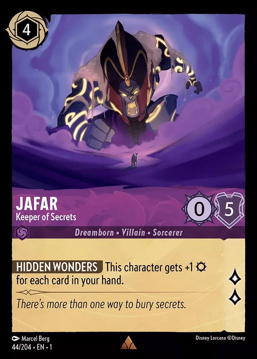 Jafar (Foil) : Keeper of Secrets - 44/204