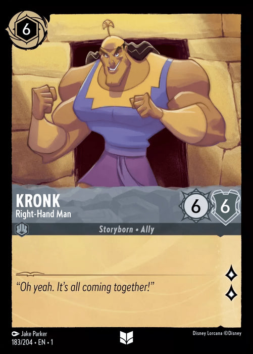 Kronk (Foil) : Right-Hand Man - 183/204