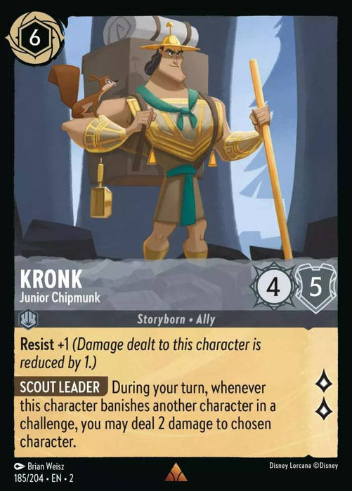 Kronk : Junior Chipmunk - 185/204