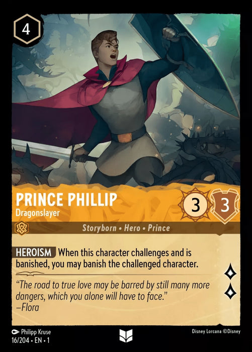 Prince Phillip (Foil) : Dragonslayer - 16/204