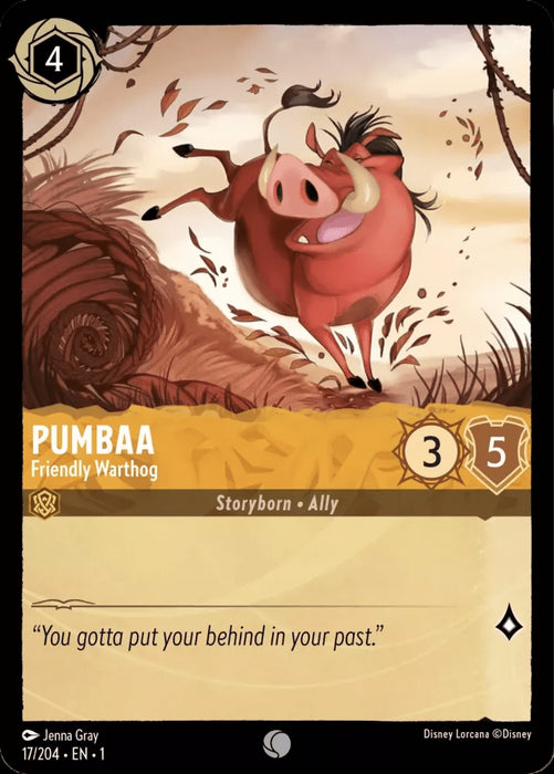 Pumbaa : Friendly Warthog - 17/204