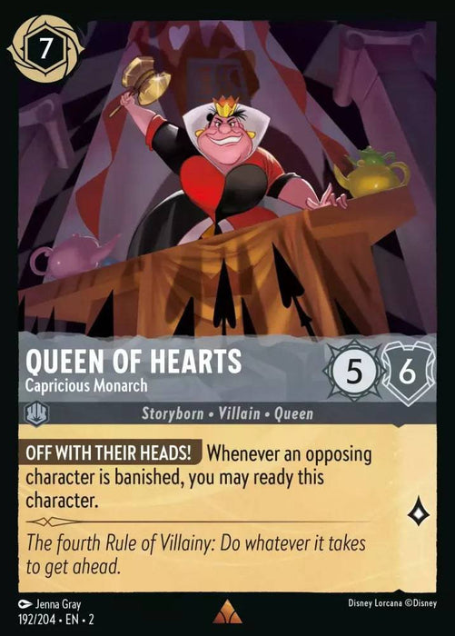 Queen of Hearts : Capricious Monarch - 192/204