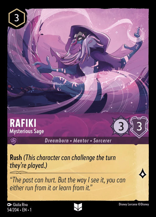 Rafiki (Foil) : Mysterious Sage - 54/204