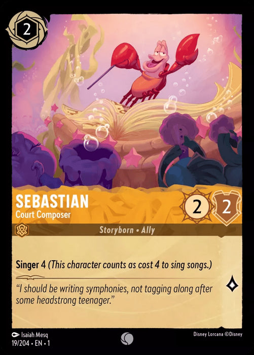 Sebastian (Foil) : Court Composer - 19/204