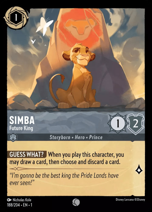 Simba (Foil) : Future King - 188/204