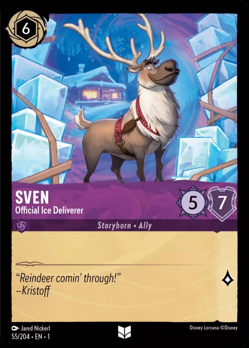 Sven (Foil) : Official Ice Deliverer - 55/204