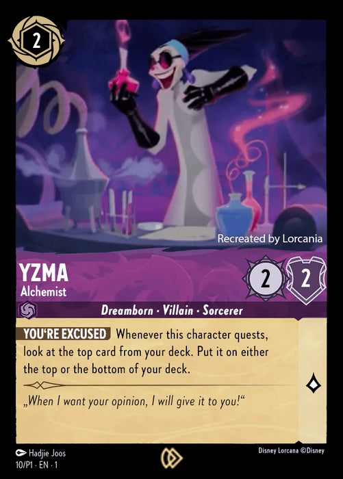 Yzma (Foil) : Alchemist - 60/204