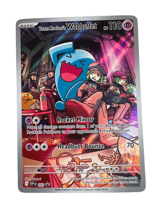 Team Rocket's Wobbuffet : PROMO (Sealed w/ Dividers) - SVP203