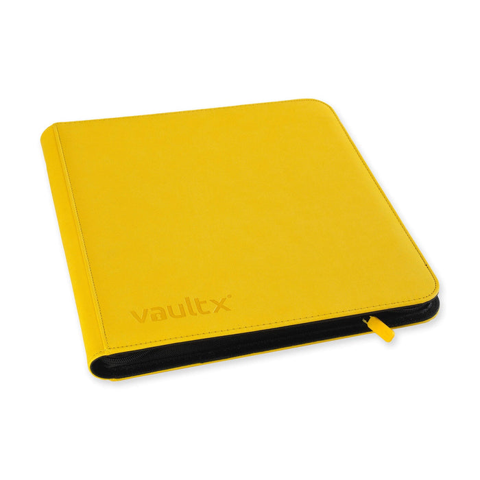 Vault X : 12-Pocket Exo-Tec Zip Binder XL (624 Cards) - Sunrise Yellow
