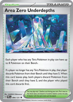 Area Zero Underdepths : PRISMATIC EVOLUTIONS - 094/131