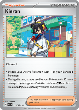 Kieran : PRISMATIC EVOLUTIONS - 113/131