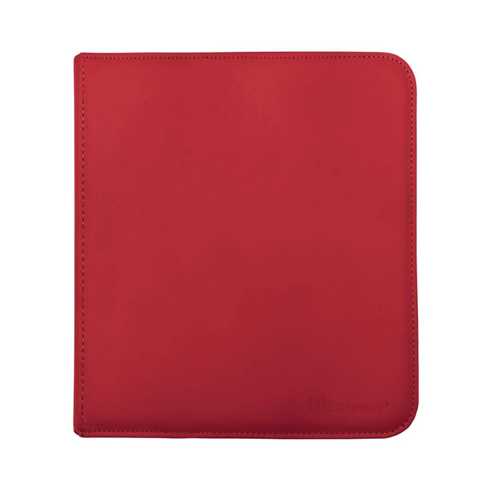 Ultra Pro : 12-Pocket Zippered PRO-Binder - Red