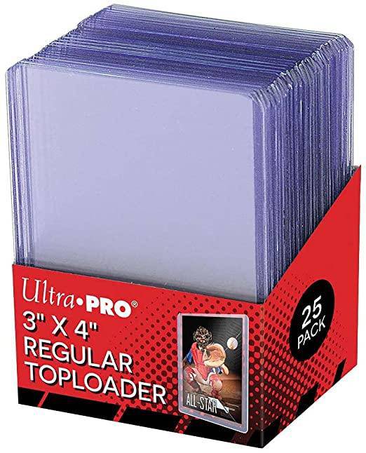 Ultra Pro : 3" x 4" Clear Regular Toploaders (25ct)