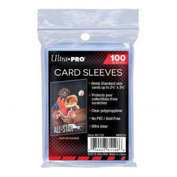 Ultra Pro : Storesafe Card Sleeves - Standard (100ct)