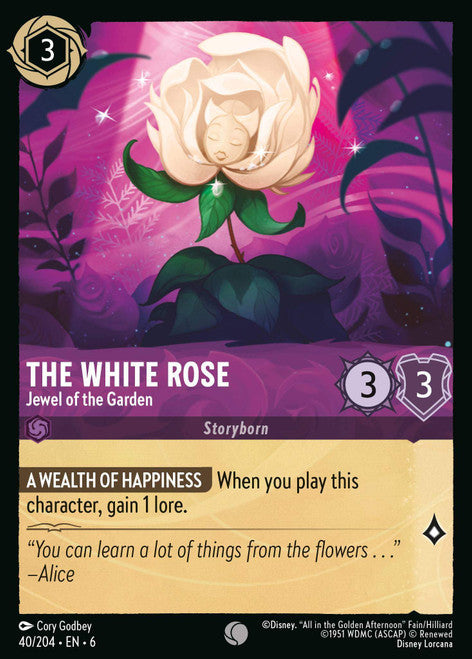 White Rose : Jewel of the Garden - 40/204