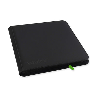Vault X : 12-Pocket Exo-Tec Zip Binder - Signature Black - Lockett Labs UK