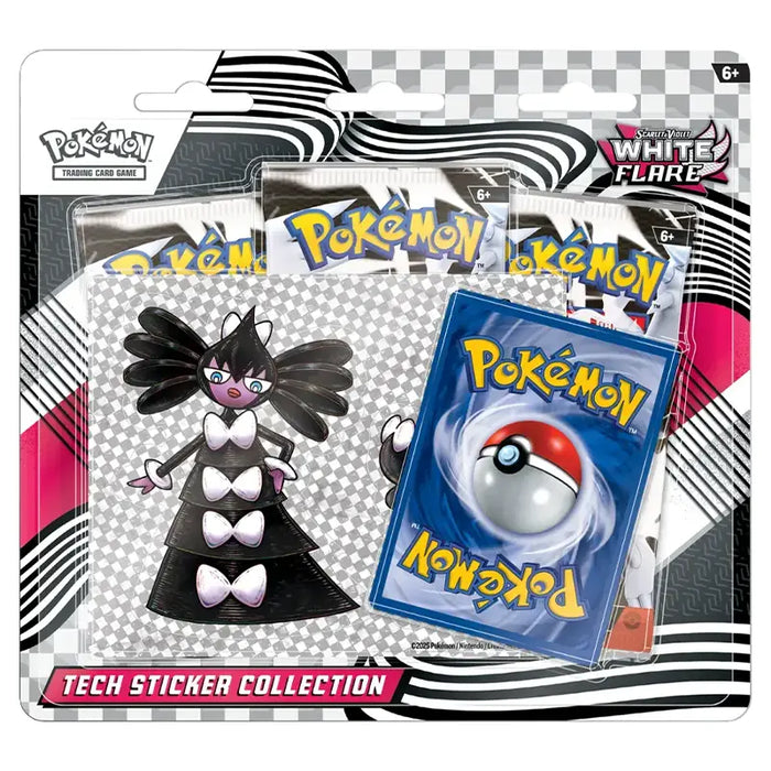 Pokemon : White Flare Tech Sticker Collection - Gothitelle