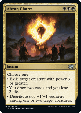 Abzan Charm : DOUBLE MASTERS 2022 -166/331