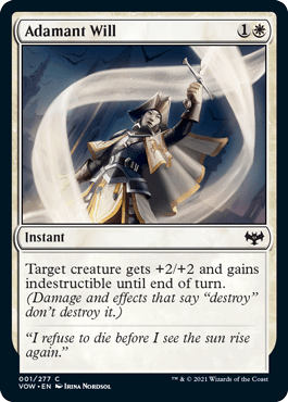 Adamant Will : INNISTRAD CRIMSON VOW - 001/277