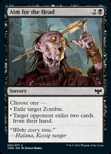 Aim for the Head : INNISTRAD CRIMSON VOW - 092/277