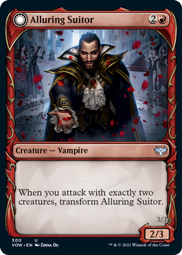 Alluring Suitor // Deadly Dancer : INNISTRAD CRIMSON VOW - 300