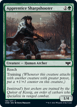 Apprentice Sharpshooter : INNISTRAD CRIMSON VOW - 185/277
