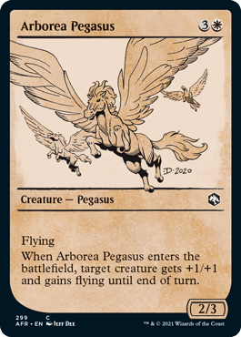 Arborea Pegasus (Showcase) : DUNGEONS & DRAGONS: ADVENTURES IN THE FORGOTTEN REALMS - 299