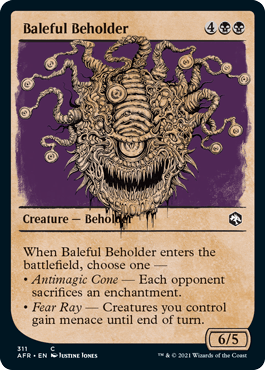 Baleful Beholder (Showcase) : DUNGEONS & DRAGONS: ADVENTURES IN THE FORGOTTEN REALMS - 311