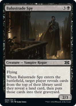 Balustrade Spy : DOUBLE MASTERS 2022 - 068/331