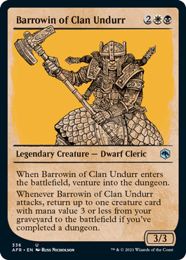 Barrowin of Clan Undurr (Showcase) : DUNGEONS & DRAGONS: ADVENTURES IN THE FORGOTTEN REALMS - 336