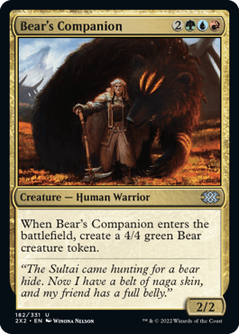 Bear's Companion : DOUBLE MASTERS 2022 - 182/331