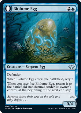 Biolume Egg // Biolume Serpent : INNISTRAD CRIMSON VOW - 049/277