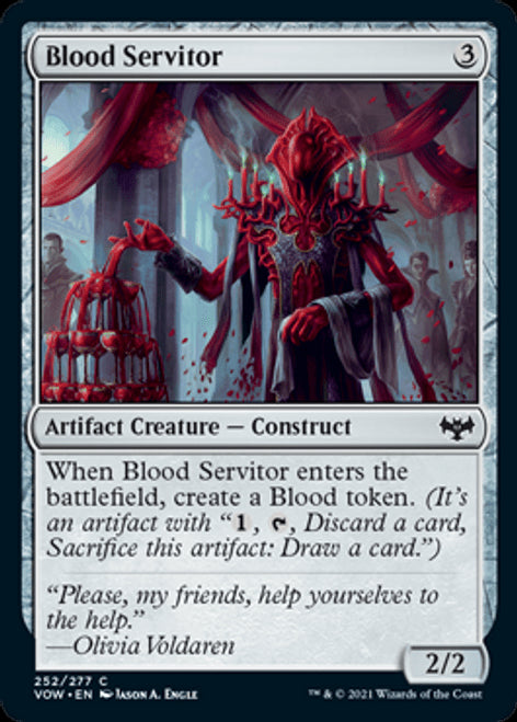 Blood Servitor : INNISTRAD CRIMSON VOW - 252/277