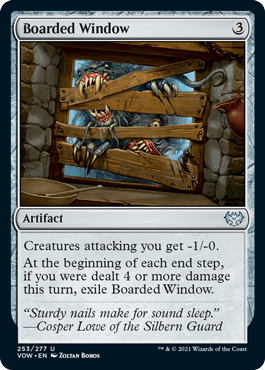Boarded Window : INNISTRAD CRIMSON VOW - 253/277