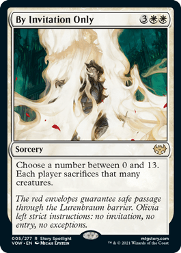 By Invitation Only : INNISTRAD CRIMSON VOW - 005/277
