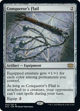 Conqueror's Flail : DOUBLE MASTERS 2022 - 302/331