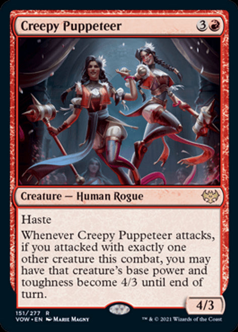 Creepy Puppeteer : INNISTRAD CRIMSON VOW - 151/277